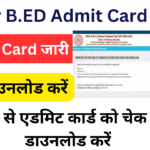 Bihar B.ED Admit Card 2024:- बिहार बीएड एडमिट कार्ड 2024, यहां से डाउनलोड करें- Very useful