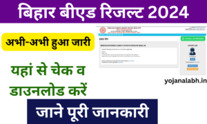 Bihar B.ed Result 2024:- बिहार बीएड का रिजल्ट जारी, जाने पूरी जानकारी- very useful
