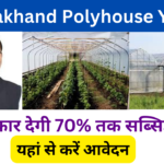 Uttarakhand Polyhouse Yojana 2024: सरकार देगी 70% की सब्सिडी Online Registration Kaise Kare, जाने पुरी जानकारी-Very useful