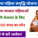 Haryana Mahila Samridhi Yojana 2024: हरियाणा सरकार महिला को देगी रोजगार, जाने पूरी जानकारी Very useful