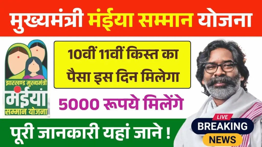 Maiya Samman Yojana 10th Kist kab aayega